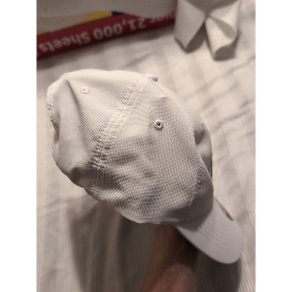 Junior Pga Championships Imperial Tru-Fit White Baseball Cap Upf 50+ Hat - Picture 4 of 9